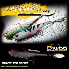   Biwaa Divinator Junior 14cm 22gr 36 Ghost Carp Spinnertail 1db