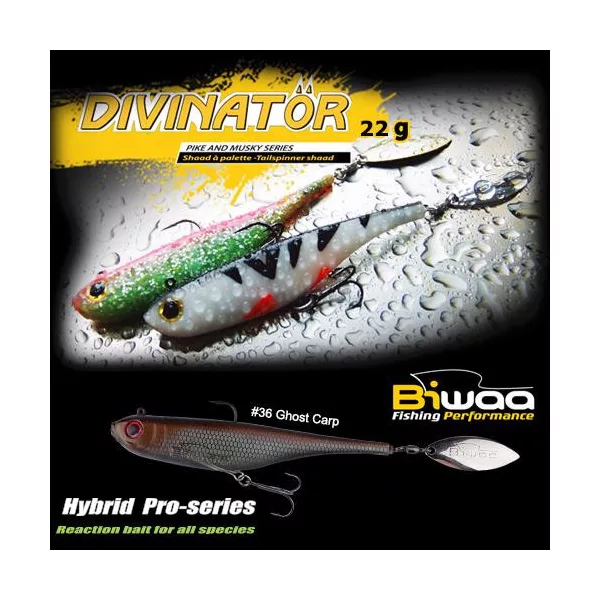 Biwaa Divinator Junior 14cm 22gr 36 Ghost Carp Spinnertail 1db