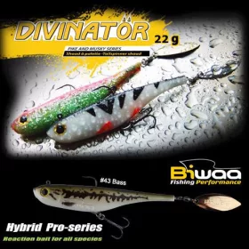   Biwaa Divinator Junior 14cm 22gr 43 Bass Spinnertail 1 Stück