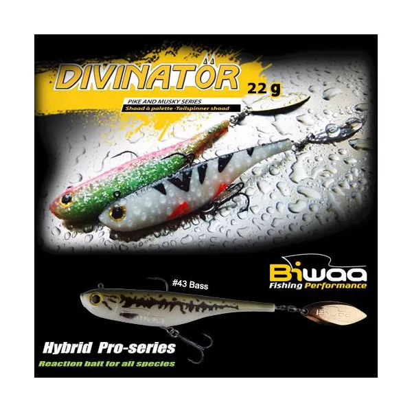 Biwaa Divinator Junior 14cm 22gr 43 Bass Spinnertail 1 Stück