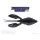 Biwaa Armored Craw 10cm 10 Black & Blue Gummiköder 8 Stk.