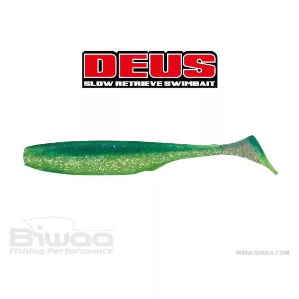 Biwaa Deus 13cm 307 Blue Back Chart Gummifisch 5 Stk