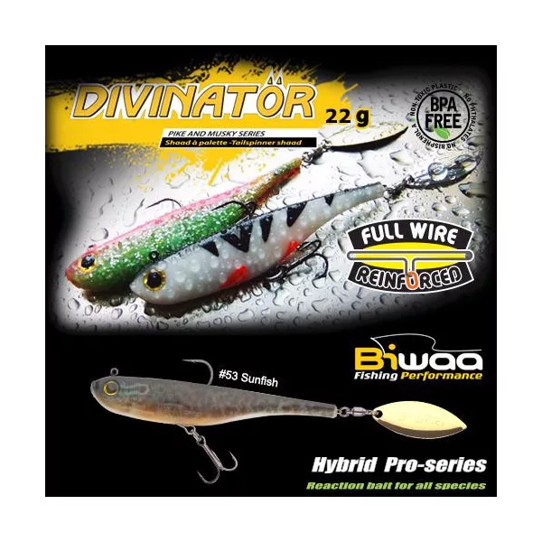 Biwaa Divinator Junior 14cm 22gr 53 Sunfish Spinnertail 1 Stk.