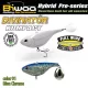Biwaa Divinator Kompact 50 5cm 20gr 01 Blue Chrome Spinnertail 1Stk