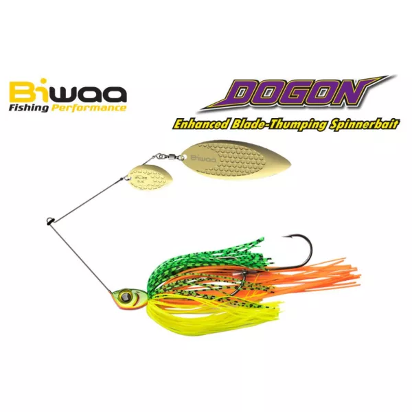 Biwaa Dogon Spinnerbait 1/2oz 14gr 02 Fire Tiger-Gold Blades Spinnerbait 1 Stk.