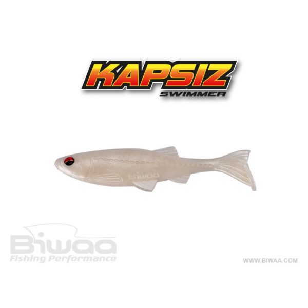 Biwaa Kapsiz 7,5cm 008 Pearl White Gummifisch 7 Stk.