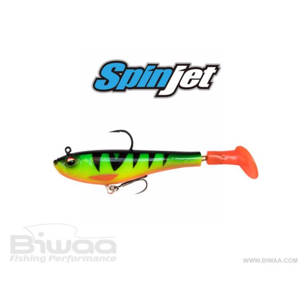 Biwaa Spinjet 10cm 18gr 12 Fire Tiger Gummifisch 1 Stück