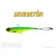 Biwaa Divinator Junior 14cm 22gr 68 Midori Silver Spinnertail 1Stk
