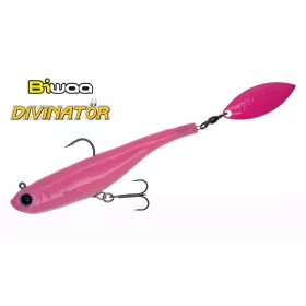   Biwaa Divinator Junior 14cm 22gr 101 UV Pink Spinnertail 1 Stück