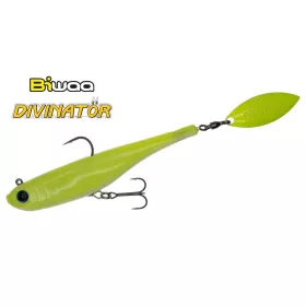   Biwaa Divinator Junior 14cm 22gr 103 UV Green Spinnertail 1Stk