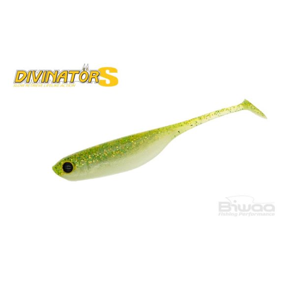Biwaa Divinator S EVO 10cm 301 Apple Mint Gummifisch 4db