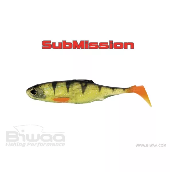 Biwaa Submission 10cm 75 Ghost Perch Gummifisch 4 Stück