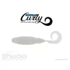 Biwaa Tailgunr Curly 6,3cm 008 Pearl White Gummifisch 8 Stk.