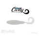 Biwaa Tailgunr Curly 6,3cm 008 Pearl White Gummifisch 8 Stk.