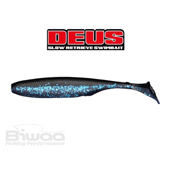 Biwaa Deus 7,5cm 020 Sapphire Gummifisch 10 Stk.