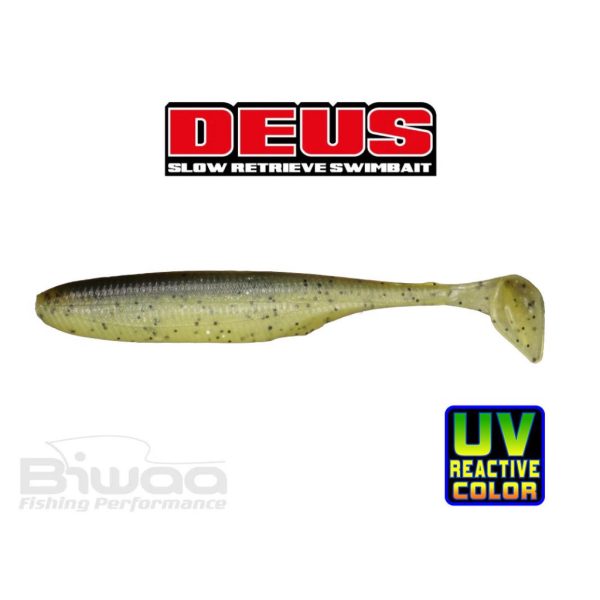Biwaa Deus 7,5cm 204 Kiwi Gummifisch 10 Stk.