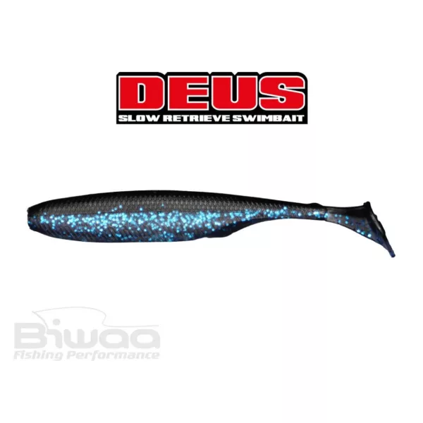 Biwaa Deus 10cm 020 Sapphire Gummifisch 7 Stk.