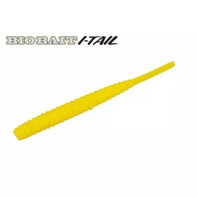   Major Craft BioBait I-Tail 4,5cm #005 Chart Lemon Gummiköder 8 Stk.