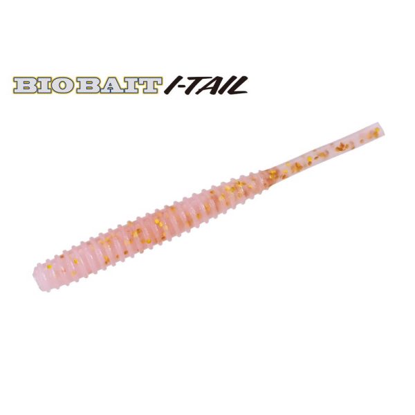 Major Craft BioBait I-Tail 4,5cm #012 Beni Shoga Plastikköder 8 Stk.