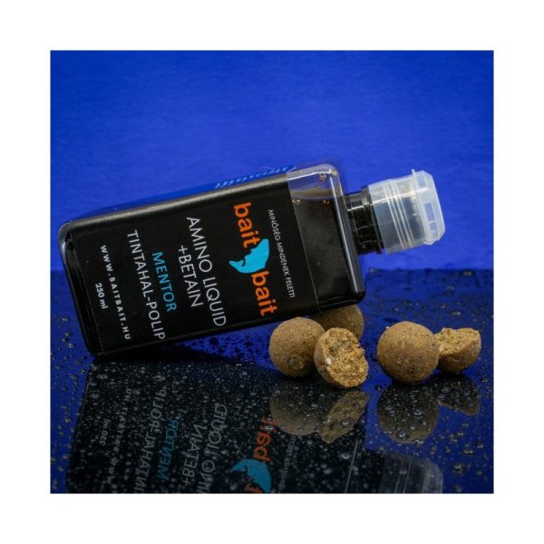 BaitBait Liquid Amino Mentor Tintenfisch-Oktopus-Lockmittel 250ml