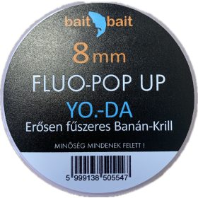 BaitBait Yoda Fluo Pop Up Boilie 8mm 20gr