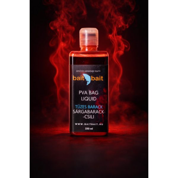 BaitBait Feuriger Pfirsich PVA Bag Liquid Flüssiges Aroma 250ml