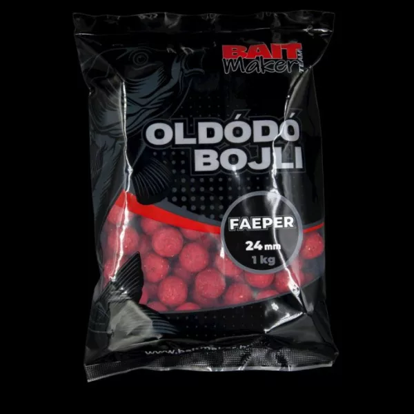 Bait Maker 24mm Erdbeere Lösliche Boilie 1kg
