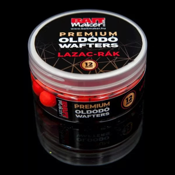Bait Maker Premium 12mm Lachs Und Krebs Auflösende Wafters 30gr