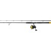 Black Cat Hard Core Combo Spin Rod 2,40m 20-200gr 2-teilige Spinnrute mit Black Passion FD 50 Rolle und Schnur
