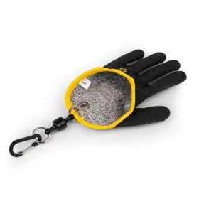 Black Cat Landing Glove Linkshänder Fischfanghandschuh M