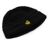 Black Cat Fleece Beanie Wintermütze
