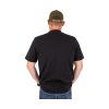 Black Cat Distressed Logo Black Tee T-Shirt S