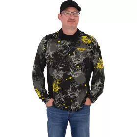 Black Cat Performance Sun Top Langarm UV-Shirt L