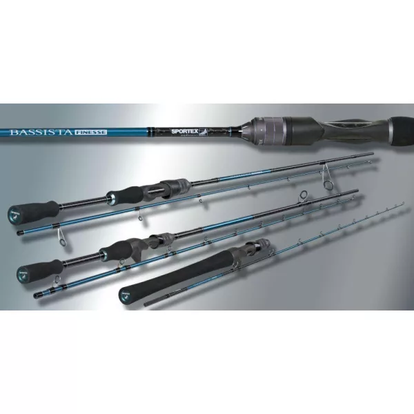 Sportex Bassista Jerk Cast 1,90m 100gr 2-teilige Casting Spinnrute