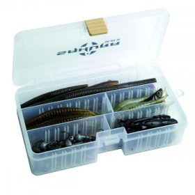   Sakura SK-80W Zubehörbox / Kunstköderbox / 21,4 x 11,8 x 4,5 / transparent