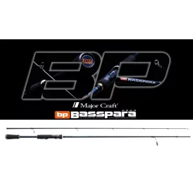   Major Craft Basspara BXS-662M R,Fast 1,98m 5,2-14gr 2-teilige Spinnrute