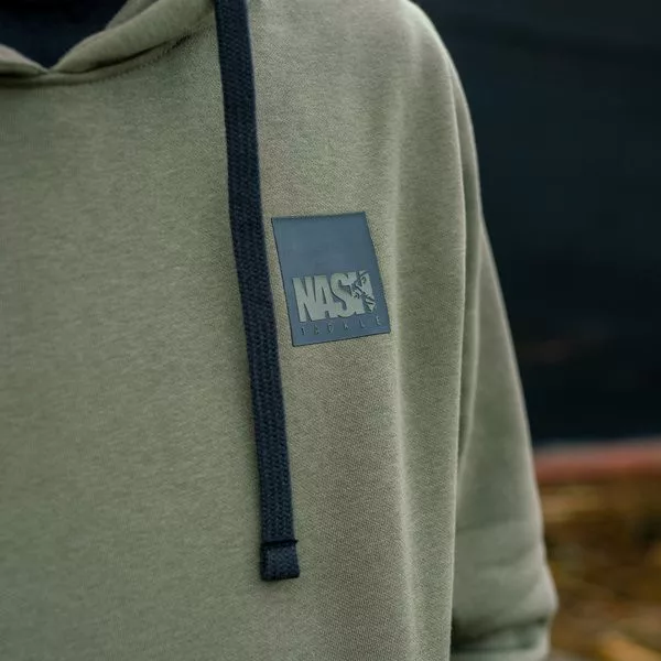 Nash Make It Happen Box Logo Grün L Kapuzenpullover