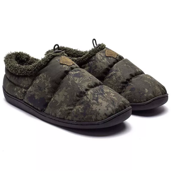 Nash Camo Deluxe Bivvy Slippers Zeltpantoffeln 44