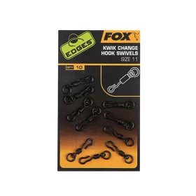 Fox Edges Kwik Change Hook Swivels Wirbel 11x10