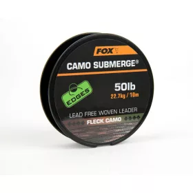   Fox EDGES™ Submerge Camo Leader Submerge Fleck Camo 50lb - 10m Geflochtene Schnur