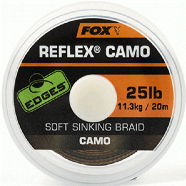 Fox EDGES™ Reflex Camo 20lb x20m Geflochtene Schnur