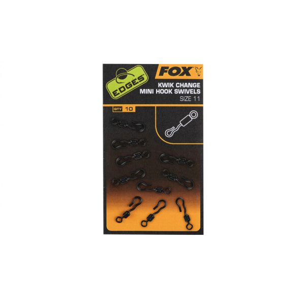 Fox Edges Kwik Change Mini Hook Wirbel 10 Stk.