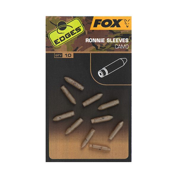 Fox Edges Camo Ronnie Sleeves x10 Gumihülse