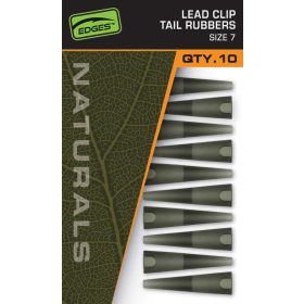 Fox Edges Naturals 7 Lead Clip Tail Rubber Gummimanschette