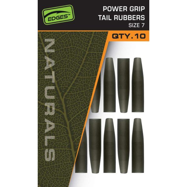Fox Edges Naturals Power Grip Tail Rubbers 7 Gummischlauch