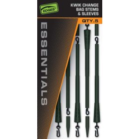 Fox Edges Essentials Kwik Change Bag Stems-Sleeves 5 Stk.