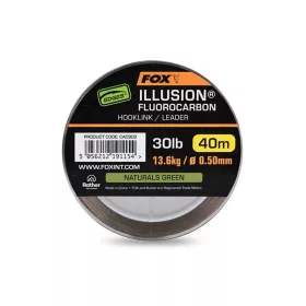  <b>Fox Illusion Naturals Green Fluorocarbon</b> Vorfachschnur 0,50mm 40m