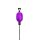 Fox Black Label Dumpy Bobbin Purple Swinger