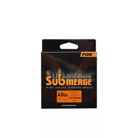   Fox Submerge Orange Sinkende Geflochtene Hauptschnur 0,25mm 600m