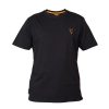 Fox Collection T-Shirt Schwarz-Orange Polo S
